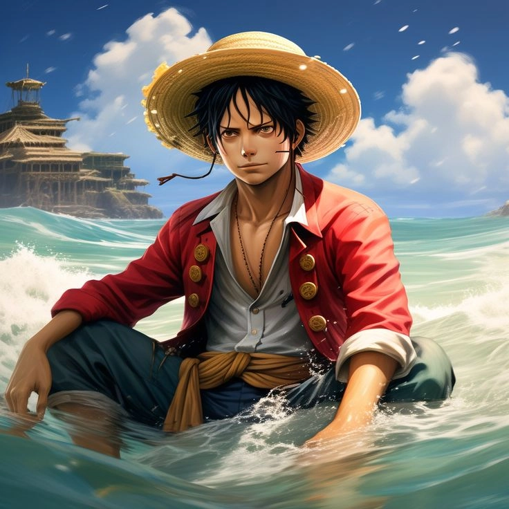 Luffy đang vui vẻ